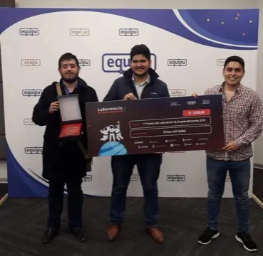 Primer puesto en un laboratorio de emprendimiento