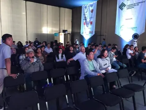 Público en el auditorio